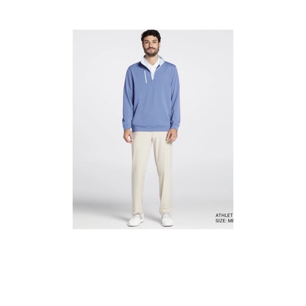 Walter Hagen Men's P11 Lightweight 1/4 Zip Golf Pullover Sz Small Msrp $75 NWT